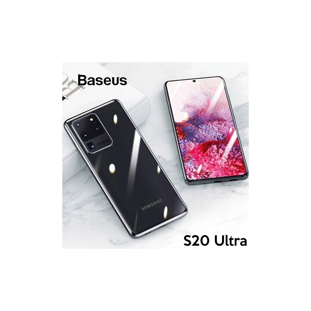Baseus Simple Case Samsung Galaxy S20Ultra Şeffaf Silikon Kılıf