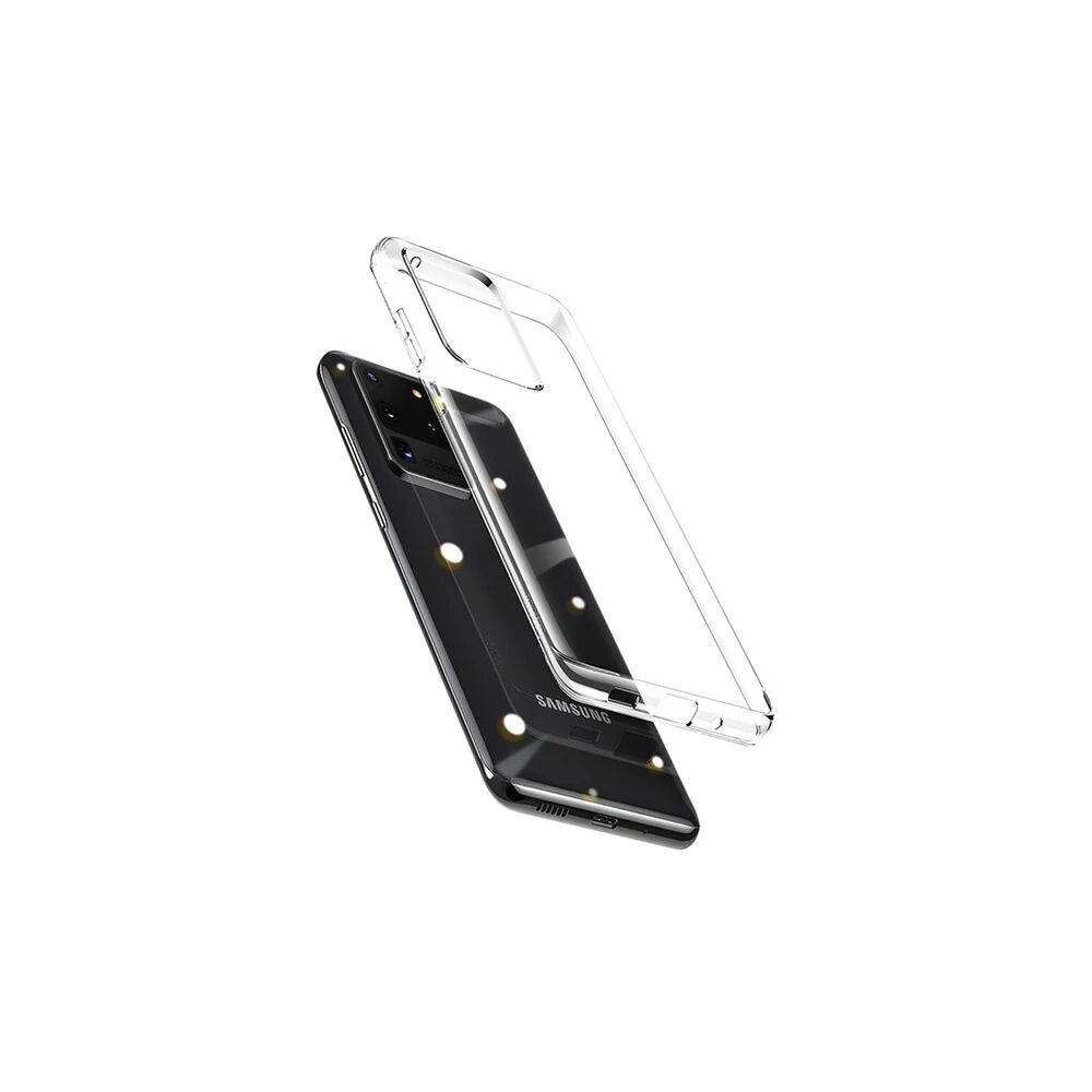Baseus Simple Case Samsung Galaxy S20Ultra Şeffaf Silikon Kılıf