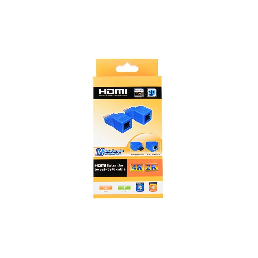 Ally Hdmi Extender 4k 3d Rj45 Cat6 Ile 30m Hdmi Uzatıcı