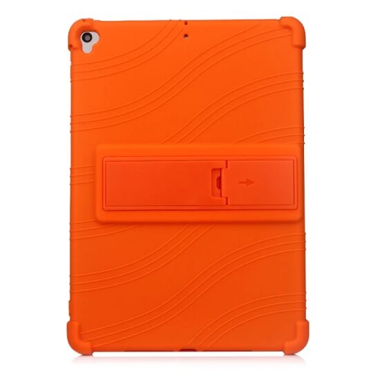 İPad 7 10.2 inch- İPad Air 3 10.5 inch Kılıf Standlı Darbe Emici Silik