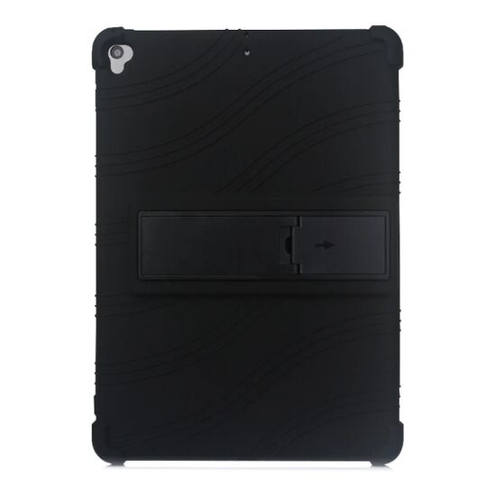 İPad 7 10.2 inch- İPad Air 3 10.5 inch Kılıf Standlı Darbe Emici Silik