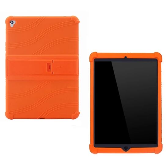 İPad 7 10.2 inch- İPad Air 3 10.5 inch Kılıf Standlı Darbe Emici Silik