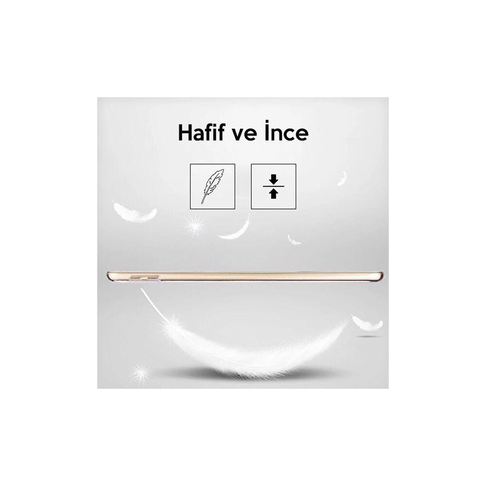 Ally İPad 9.7 2018 İPad 9.7 2017 Şeffaf Tpu Soft Silikon Kılıf