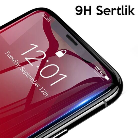 Baseus İPhone 11 Pro- X-XS 0.3mm Ful Tempered Cam Ekran Koruyucu 2 Ade