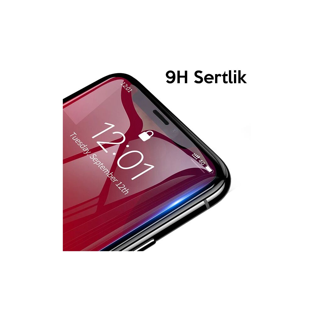 Baseus İPhone 11 Pro- X-XS 0.3mm Ful Tempered Cam Ekran Koruyucu 2 Ade