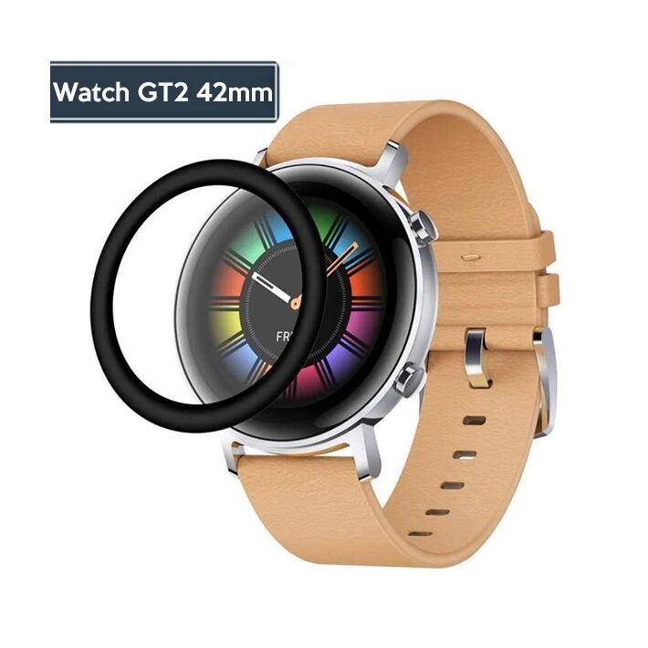 Huawei Watch Gt2 42MM 3D Kavisli Pet Ekran Koruyucu