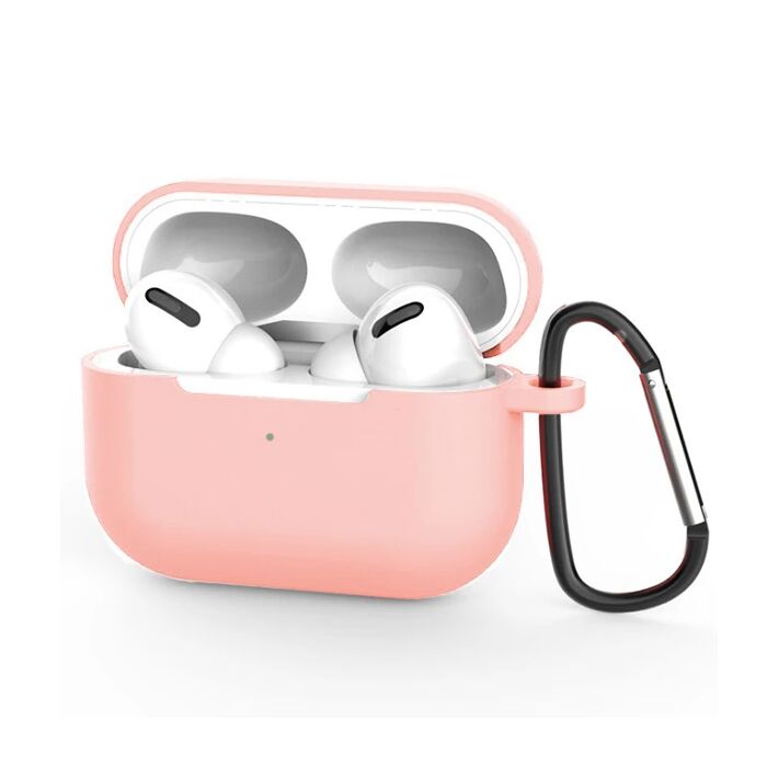 Ally Apple Airpods Pro İnce Slim Silikon Kılıf+Anahtarlık