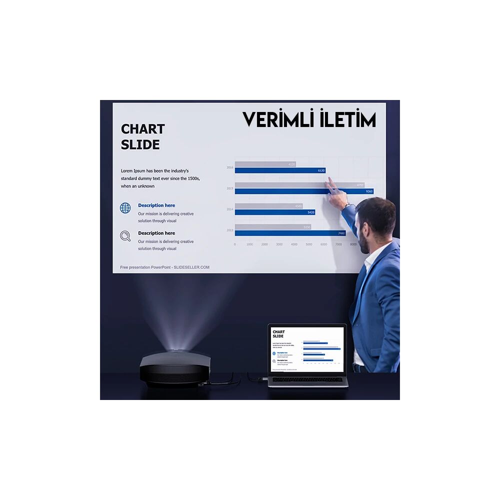 Baseus Enjoyment Series DVI TO DVI HDTV Projector Kablo 3 Metre