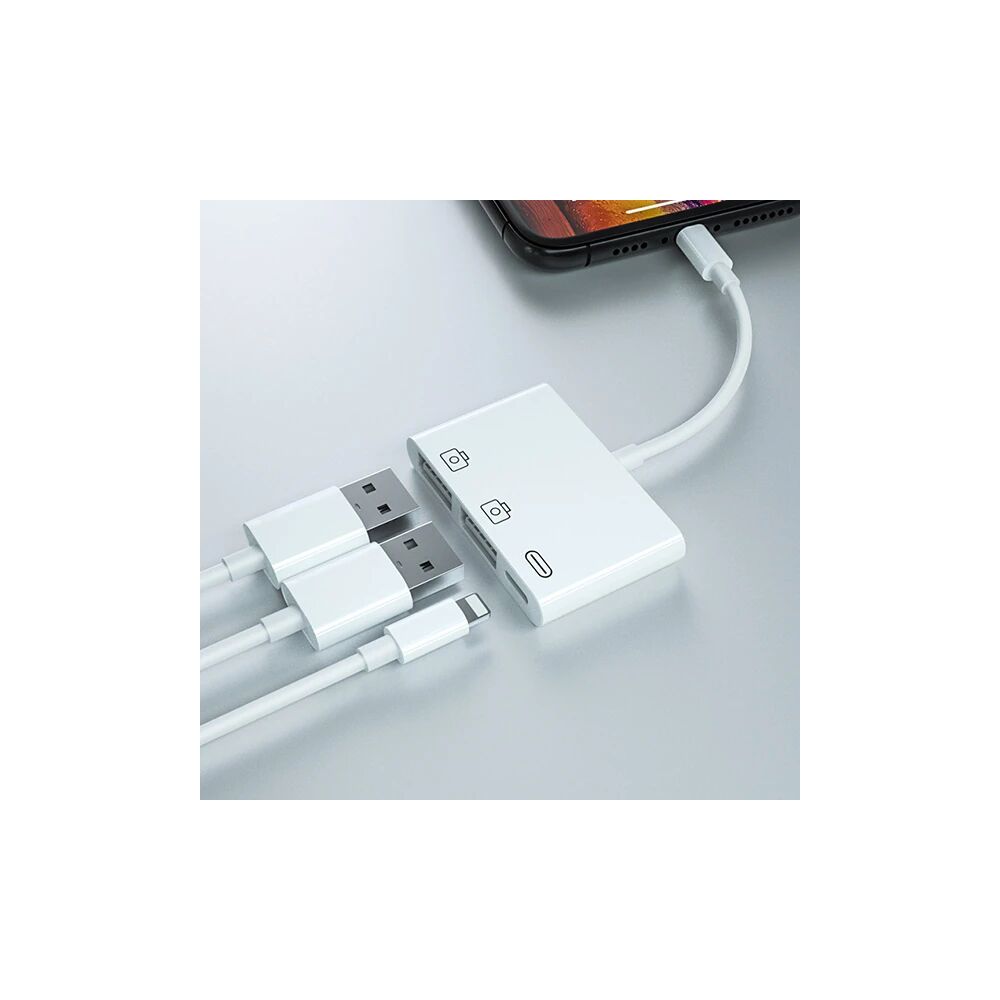 ALLY 3in1 İPhone/İPAD lightning To Usb Kamera Okuyucu