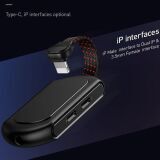 Baseus L47 3in1 2X iPhone Lightning başlık Ve 3.5mm Kulaklık Çıkışlı Ş