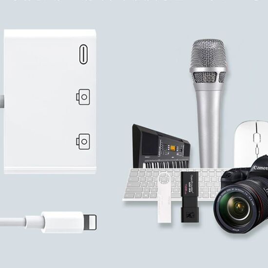 ALLY 3in1 İPhone/İPAD lightning To Usb Kamera Okuyucu