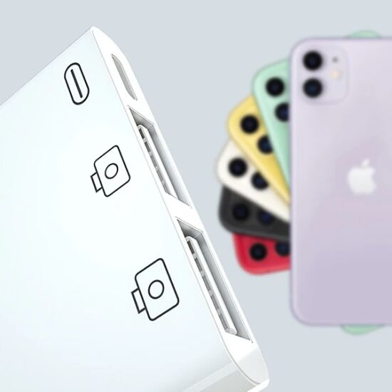 ALLY 3in1 İPhone/İPAD lightning To Usb Kamera Okuyucu