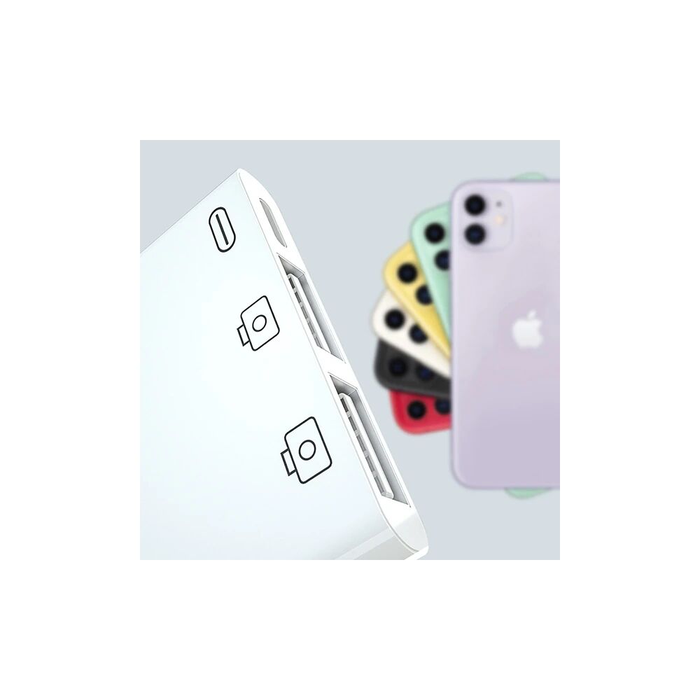 ALLY 3in1 İPhone/İPAD lightning To Usb Kamera Okuyucu