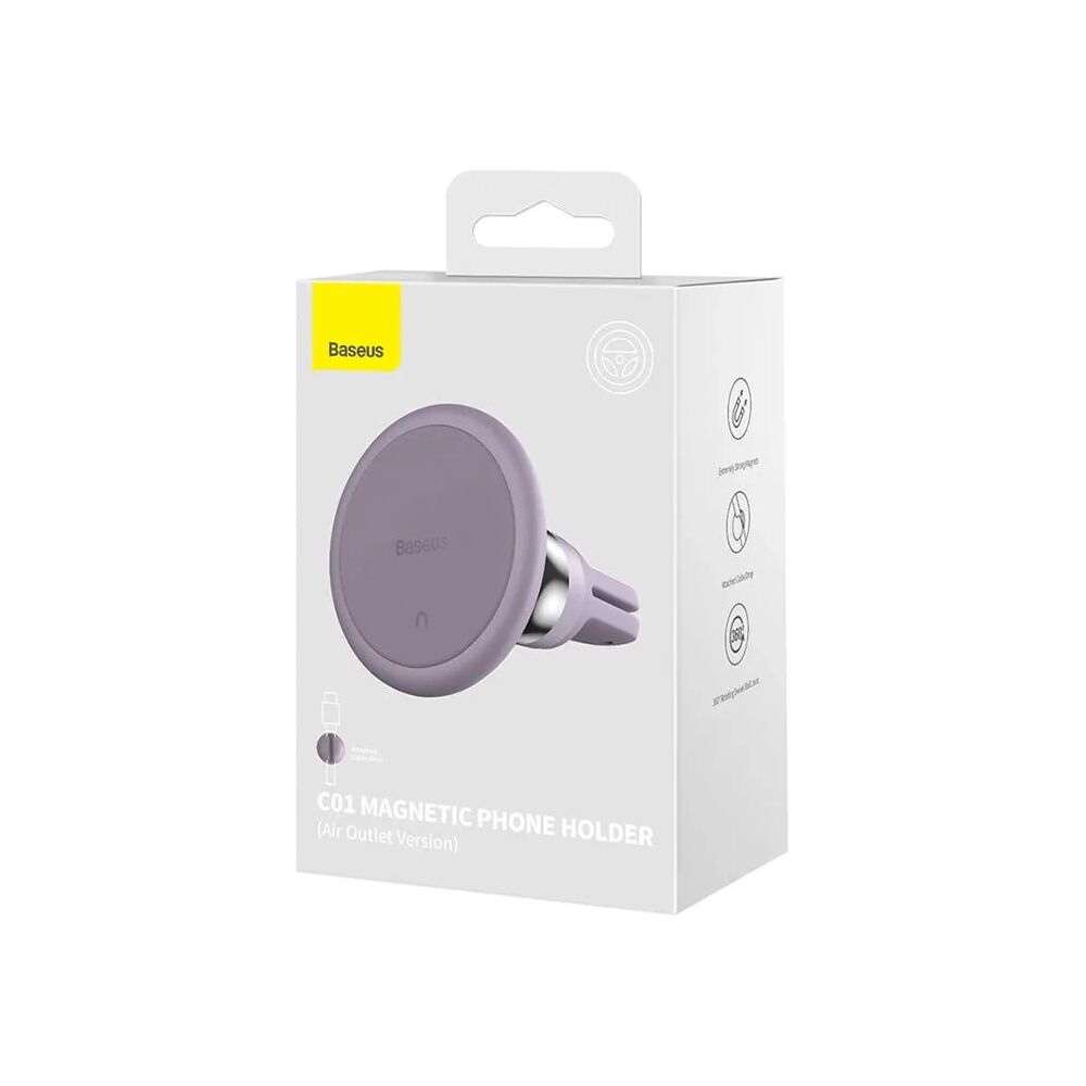 Baseus C01 Magnetic Air Vent Araç Havalandırma Tipi Telefon Tutucu
