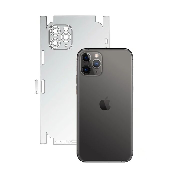 İPhone 11 Pro Max 6.5 Hidrojel Hayalet Arka Yan Tam Kaplama Koruyucu F