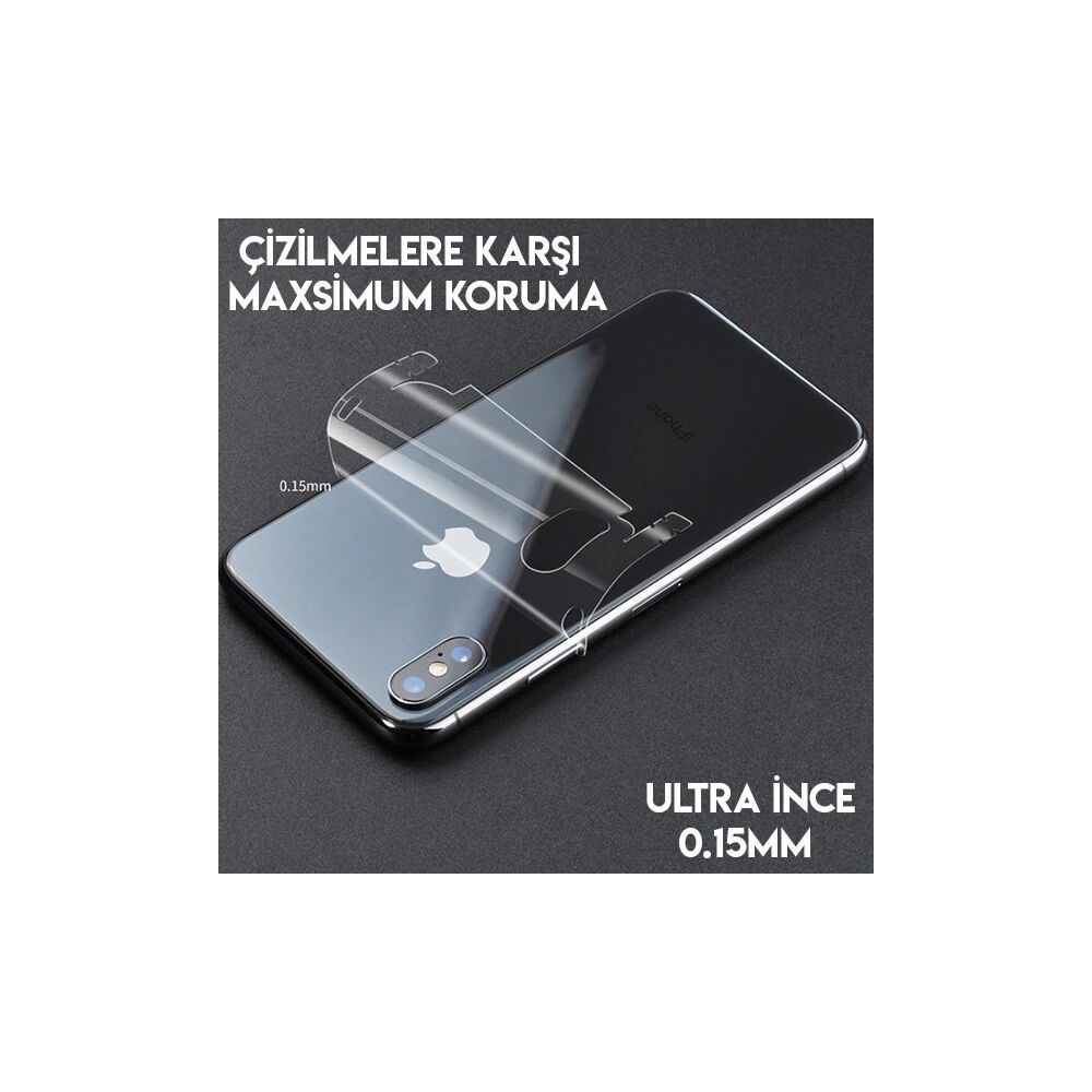 İPhone 11 Pro Max 6.5 Hidrojel Hayalet Arka Yan Tam Kaplama Koruyucu F