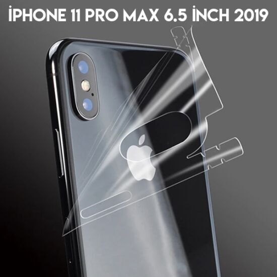 İPhone 11 Pro Max 6.5 Hidrojel Hayalet Arka Yan Tam Kaplama Koruyucu F