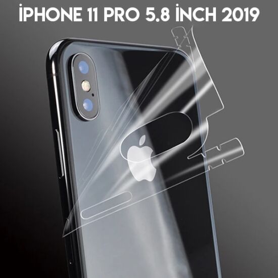 İPhone 11 Pro 5.8 İnch Hidrojel Hayalet Arka Tam Kaplama Film