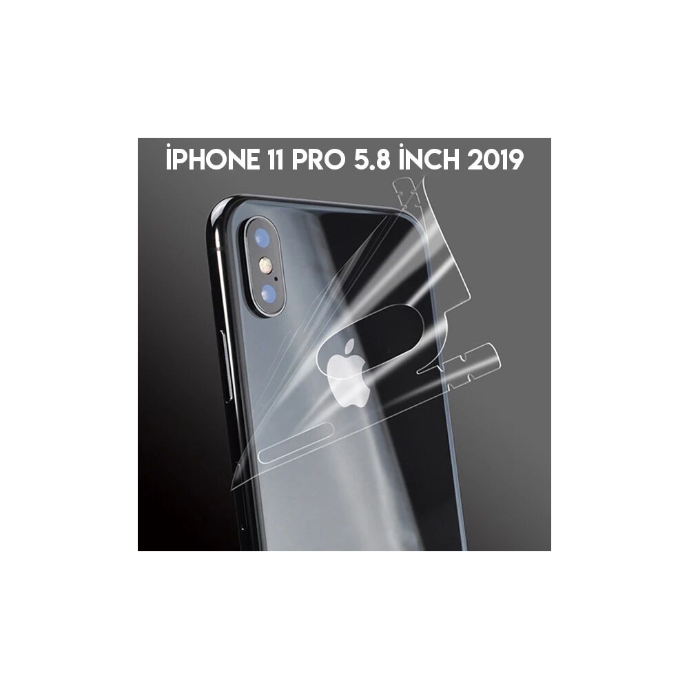 İPhone 11 Pro 5.8 İnch Hidrojel Hayalet Arka Tam Kaplama Film