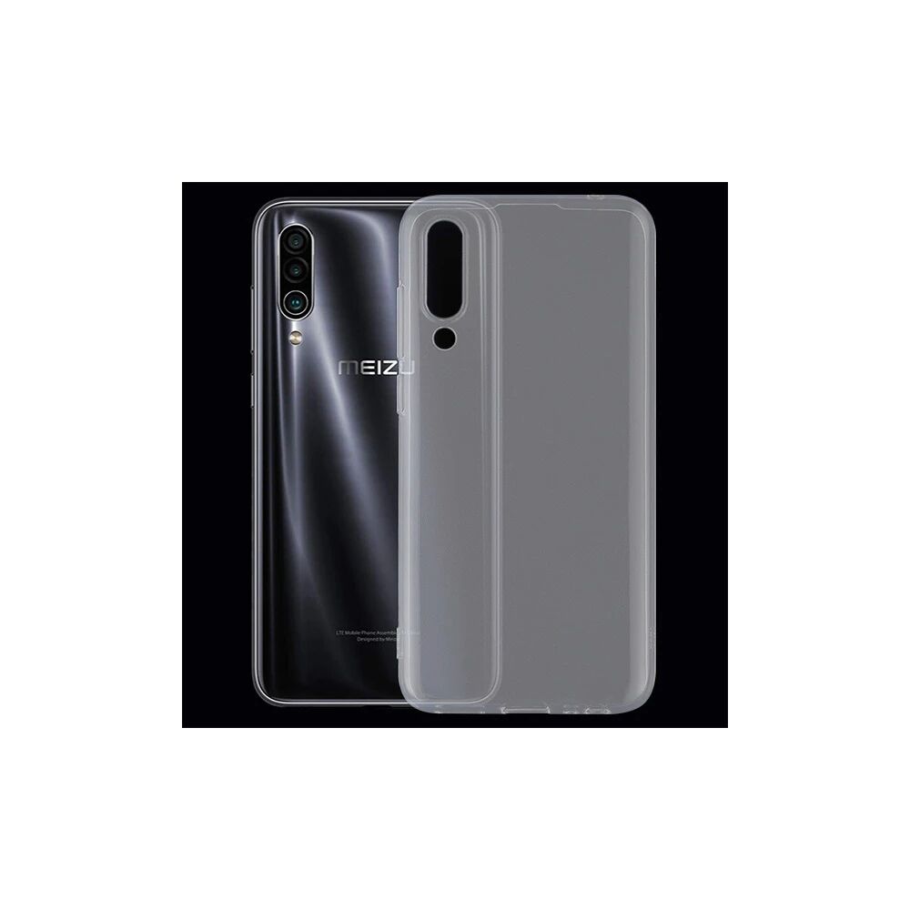 Meizu 16XS Kamera Korumalı Fit Silikon Kılıf