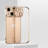 ALLY Fashion Series iPhone 13 6.1inç Kılıf Renkli Kenar Lazer Çerçevel