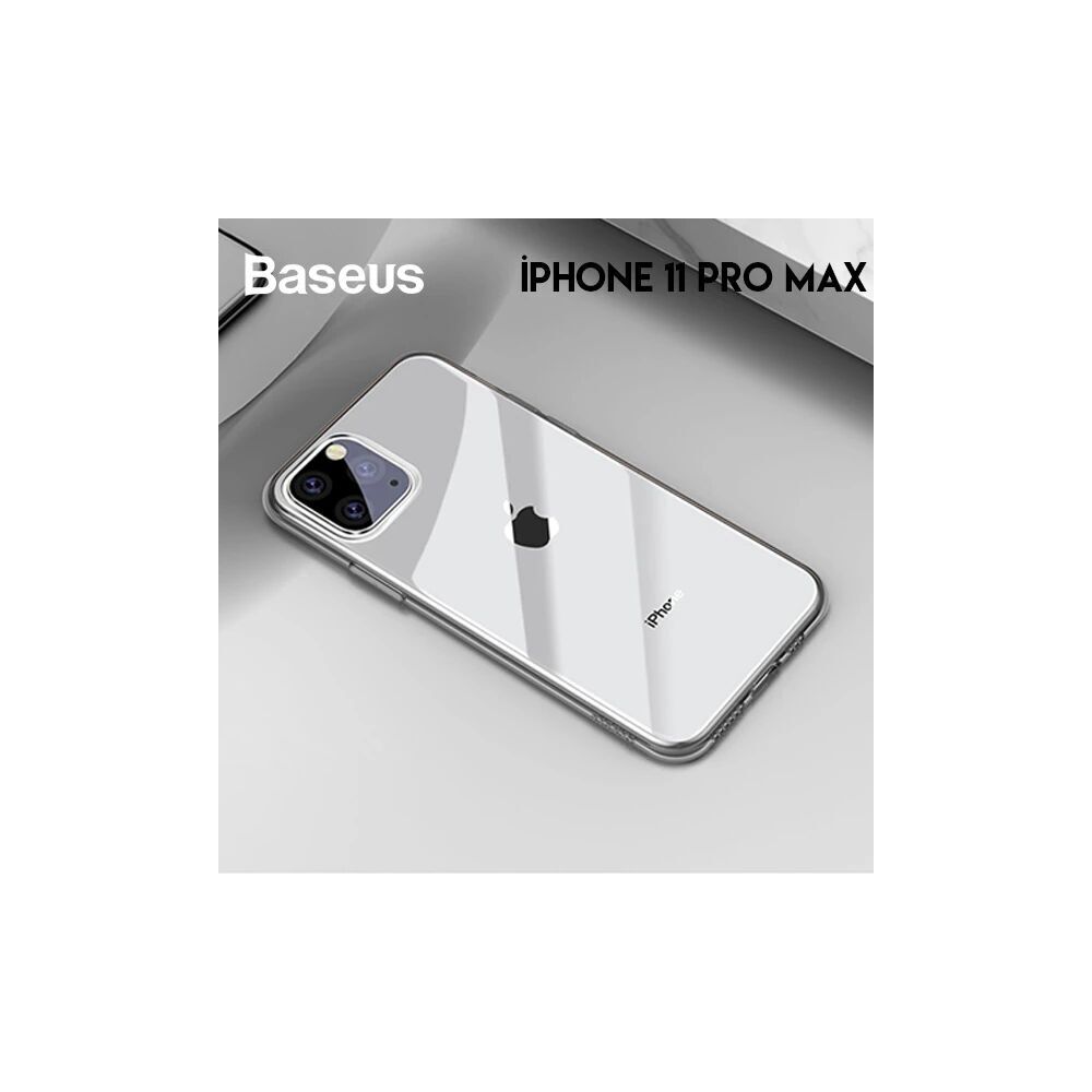 Baseus Simplicity Series iPhone 11 Pro Max 6.5 Kılıf Şeffaf Gel Siliko