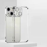 ALLY Fashion Series iPhone 13 6.1inç Kılıf Renkli Kenar Lazer Çerçevel