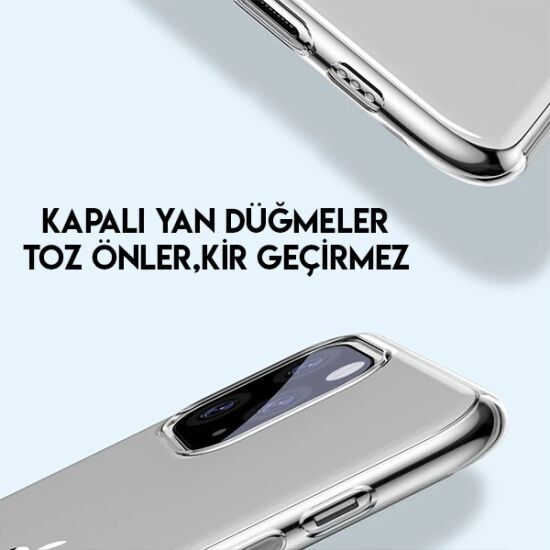 Baseus Simplicity Series iPhone 11 Pro Max 6.5 Kılıf Şeffaf Gel Siliko