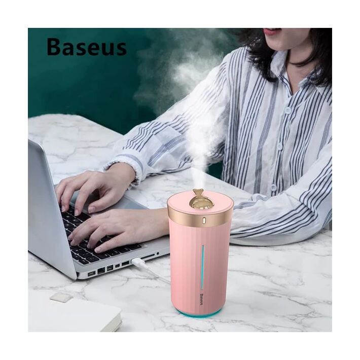 Baseus Whale Araç ve Ev Ultrasonik Hava Nemlendirici Gece Lambası