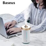 Baseus Whale Araç ve Ev Ultrasonik Hava Nemlendirici Gece Lambası