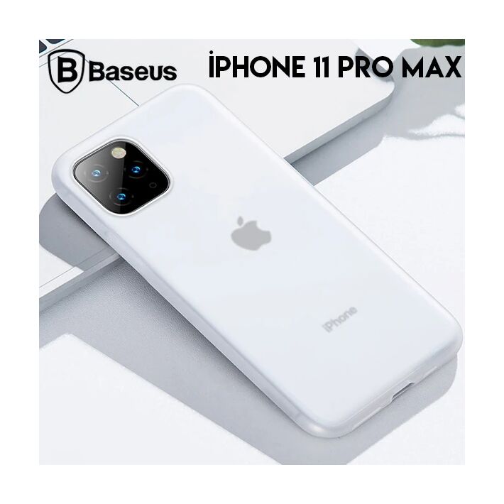 Baseus Jelly Liquid Silica Gel iPhone 11 Pro Max 6.5 Kılıf Şeffaf Sıvı