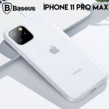 Baseus Jelly Liquid Silica Gel iPhone 11 Pro Max 6.5 Kılıf Şeffaf Sıvı