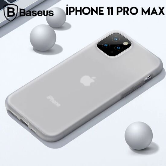 Baseus Jelly Liquid Silica Gel iPhone 11 Pro Max 6.5 Kılıf Şeffaf Sıvı