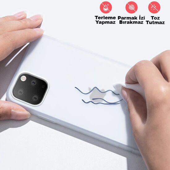 Baseus Jelly Liquid Silica Gel iPhone 11 Pro Max 6.5 Kılıf Şeffaf Sıvı