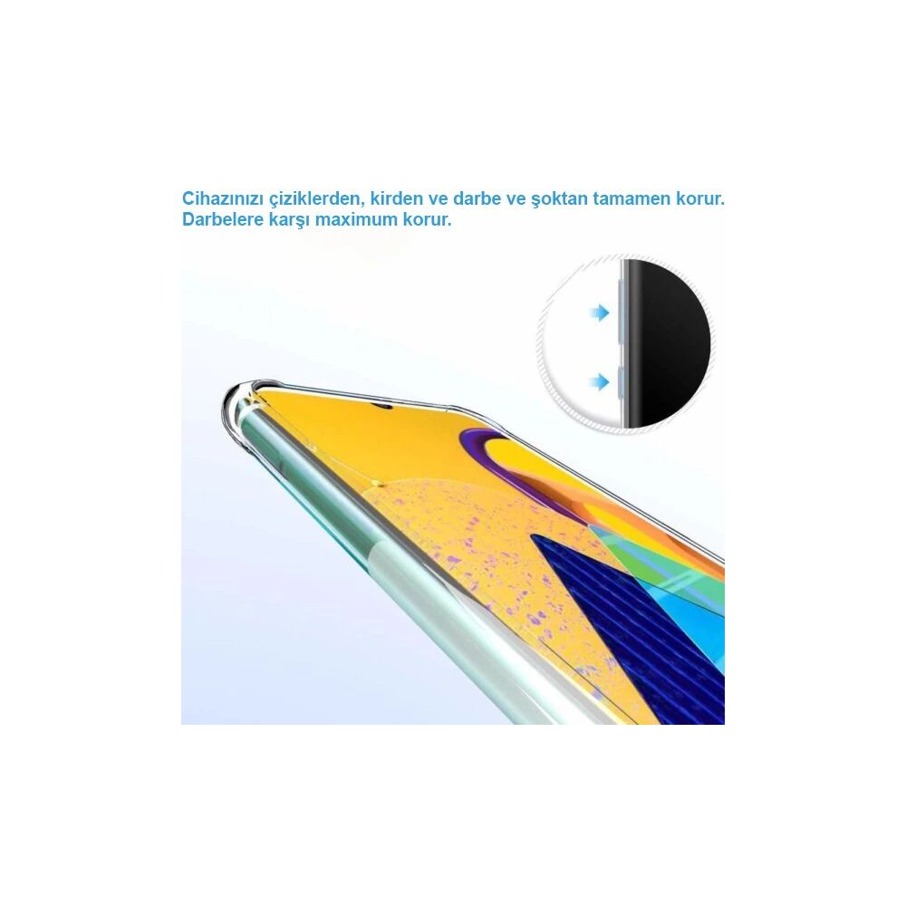 Ally Samsung Galaxy M30S Anti-Drop Darbe Emici Silikon Kılıf