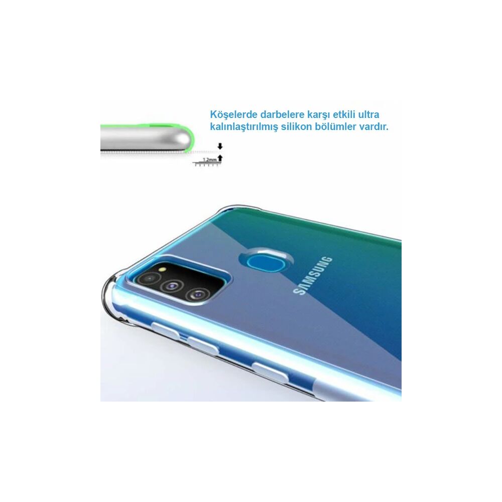 Ally Samsung Galaxy M30S Anti-Drop Darbe Emici Silikon Kılıf