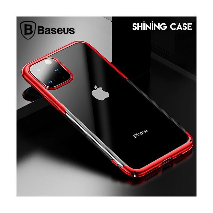 Baseus Shining Case İPhone 11 Pro Max 6.5 Ultra ince Silikon Kılıf