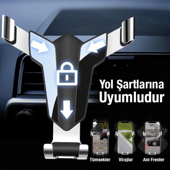 ALLY Araç Havalandırma Bölmesi Telefon Tutucu Big Swordman