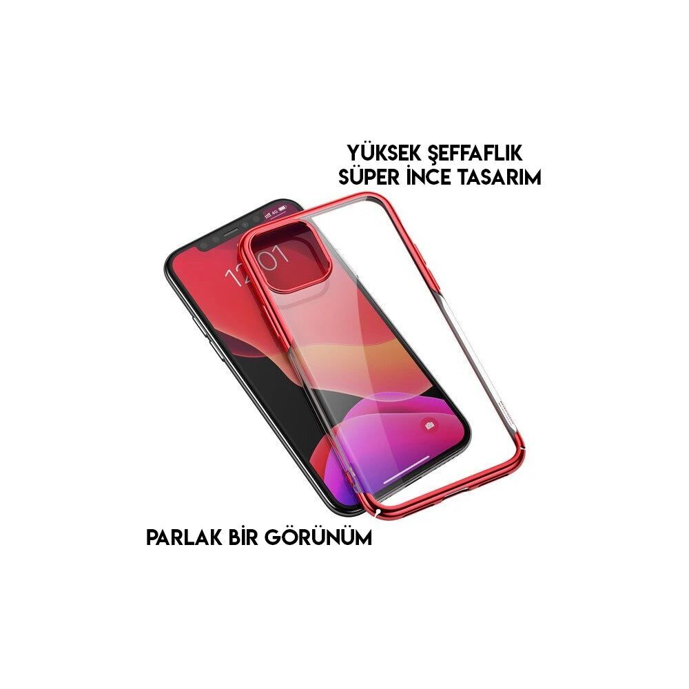 Baseus Shining Case İPhone 11 Pro Max 6.5 Ultra ince Silikon Kılıf