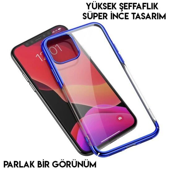 Baseus Shining Case İPhone 11 Pro 5.8 Ultra ince Silikon Kılıf