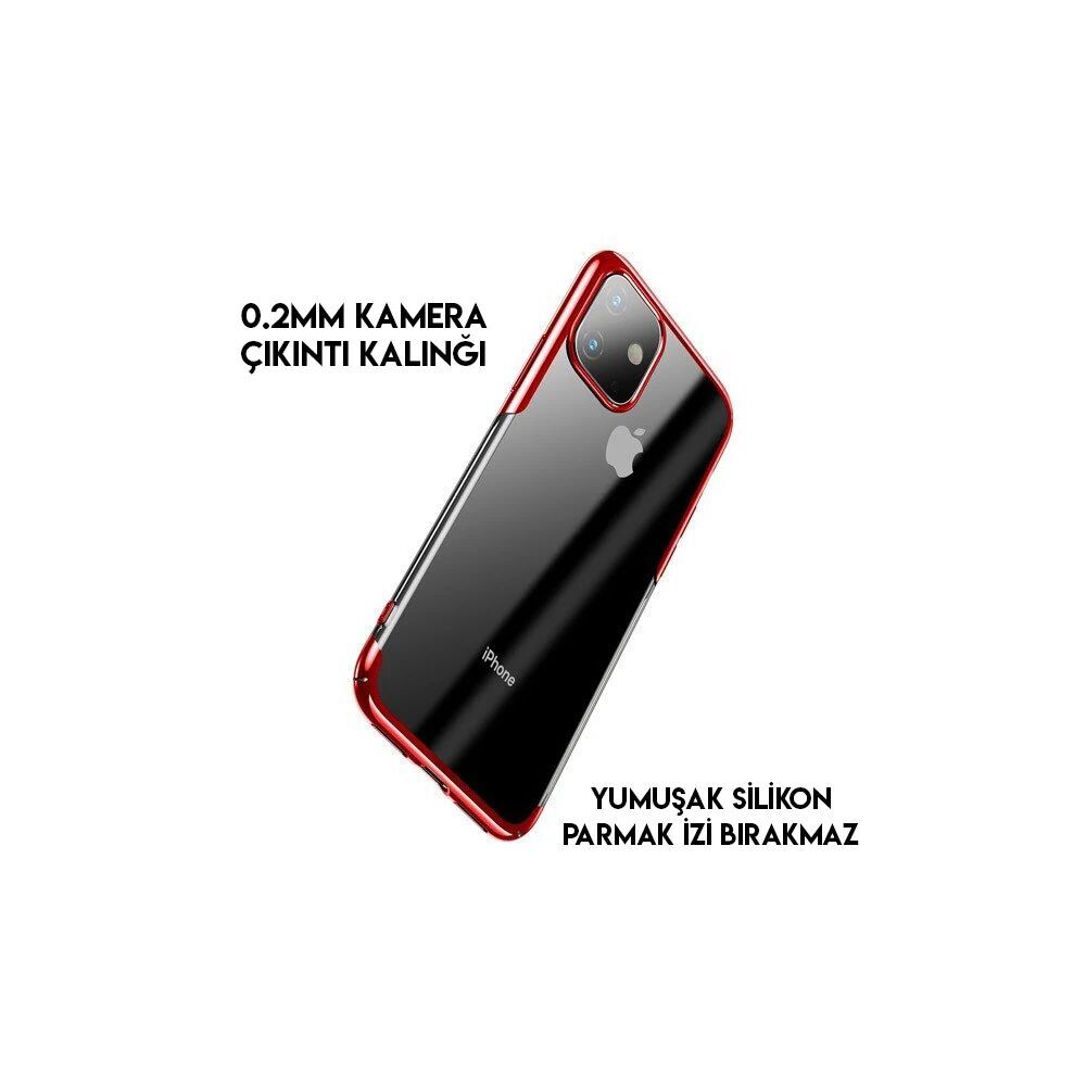 Baseus Shining Case İPhone 11 Pro Max 6.5 Ultra ince Silikon Kılıf