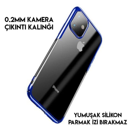 Baseus Shining Case İPhone 11 Pro 5.8 Ultra ince Silikon Kılıf