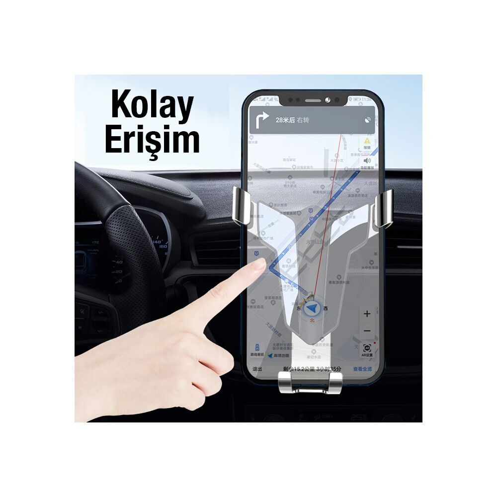 ALLY Araç Havalandırma Bölmesi Telefon Tutucu Big Swordman