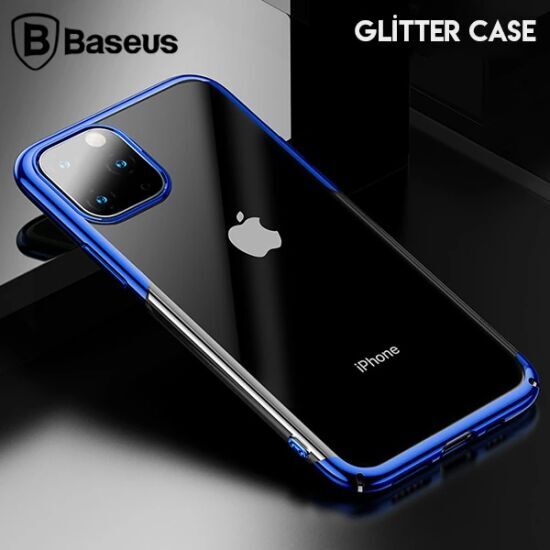 Baseus Glitter Case İPhone 11 Pro 5.8 Şeffaf Lüx Silikon Kılıf