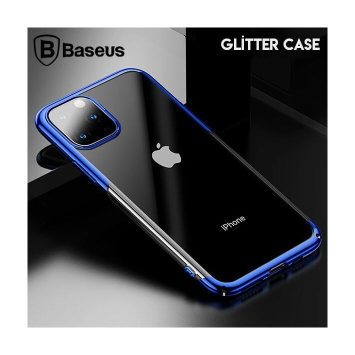 Baseus Glitter Case İPhone 11 Pro 5.8 Şeffaf Lüx Silikon Kılıf