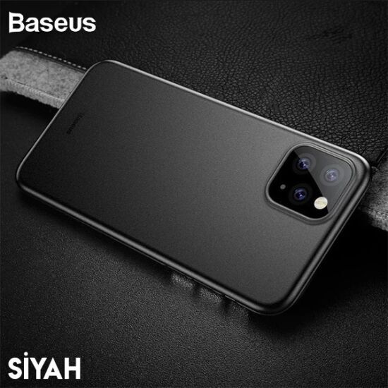 Baseus Wing Case İPhone 11 Pro 5.8 Ultra İnce Lux Mat Şeffaf Kılıf