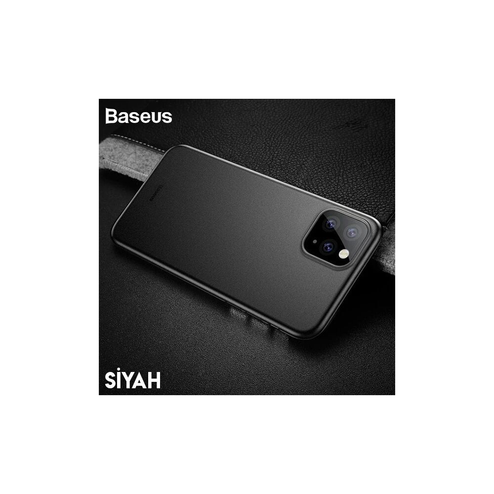 Baseus Wing Case İPhone 11 Pro 5.8 Ultra İnce Lux Mat Şeffaf Kılıf