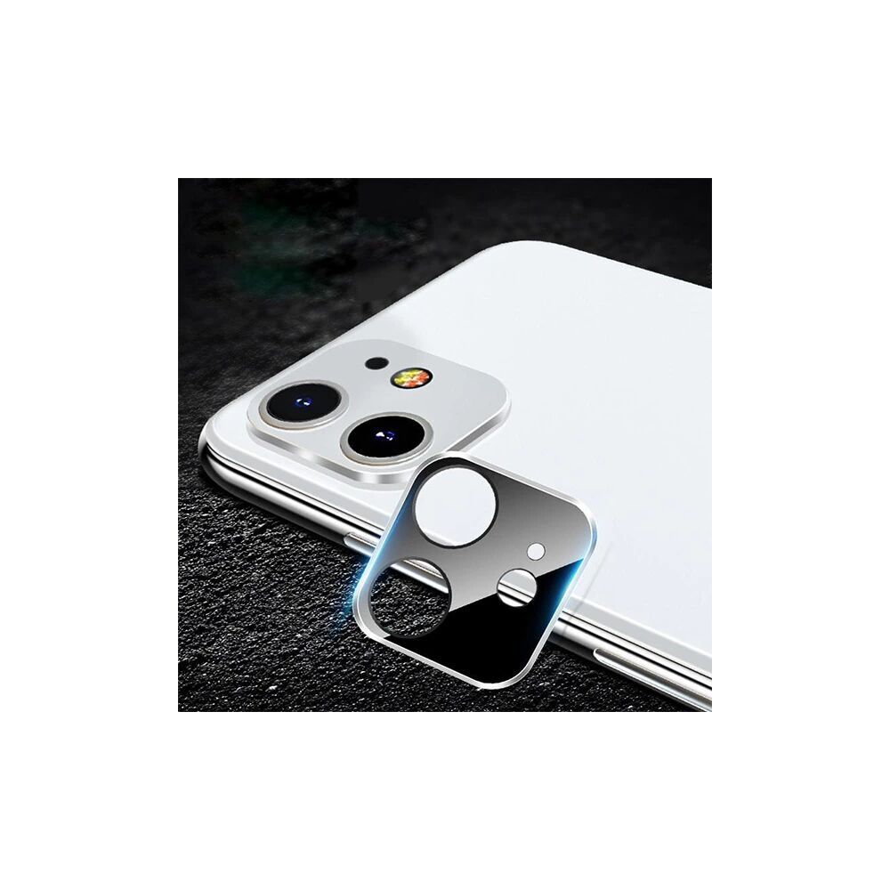 iPhone 11 6.1 İnch 3D Metal Kamera Koruyucu Metal Lens