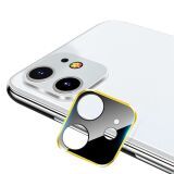 iPhone 11 6.1 İnch 3D Metal Kamera Koruyucu Metal Lens