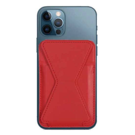 ALLY İPhone 15-14- 13-12'ler İçin Standlı Deri Cüzdan Magsafe Kartlık 